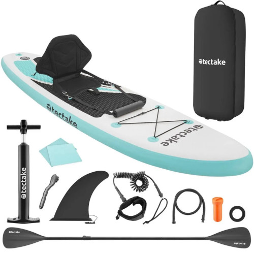 copy of ZENON Turquoise/Orange Paddle Board leisure and