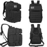 45L Outdoor Tactical Hiking Backpack BlackGMS7014245Suitcases and Backpacks