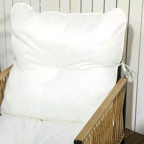 4-Piece Garden Set with Sofa, Armchairs, and Coffee Table in