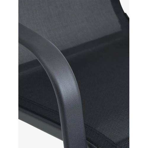Metal and Fabric Garden Chair Garden Chairs GMS Shop