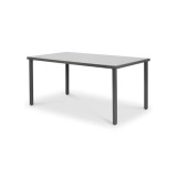 Mesa de jardín gris 150x90x72 cm |||  GMS Shop