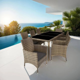 Elegant Rattan Garden Furniture Set for 8 People Home GMS Shop