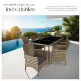 Elegant Rattan Garden Furniture Set for 8 People Home GMS Shop