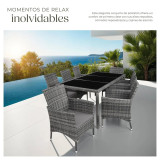 Elegant Rattan Garden Furniture Set for 8 People Home GMS Shop
