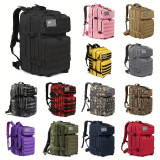 45L Outdoor Tactical Hiking Backpack Tree CamoGMS7014249Suitcases and Backpacks