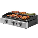 Gas Griddle with 3 Burners, 7.5 kW Home GMS Shop