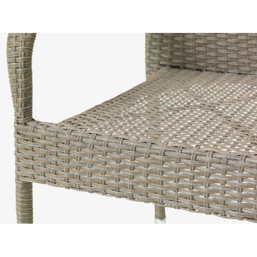 Stackable Chair Natural and BLACK Garden Chairs GMS Store