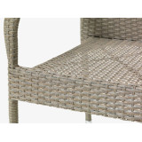 Stackable Chair Natural and BLACK Garden Chairs GMS Store