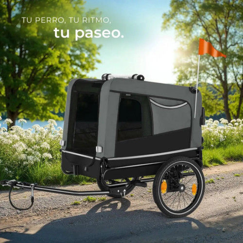 Dog Trailer – Black,Grey, Beige | 3 in 1 Multifunctional Home