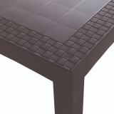 DREAM Anthracite Garden Table 140x73x85 cm Garden Tables GMS