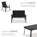 NORA Garden Set Black Garden Furniture Sets GMS Shop