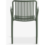 Black Table (Ø60) + 2 Olive Green Chairs Home GMS Shop