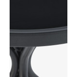 Black Table (Ø60) + 2 Olive Green Chairs Home GMS Shop