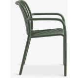 Black Table (Ø60) + 2 Olive Green Chairs Home GMS Shop