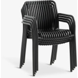 Stackable Black Chair Home GMS Shop
