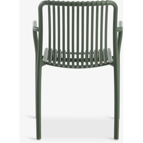 Silla apilable verde oliva Inicio GMS Shop