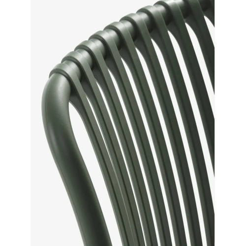 Silla apilable verde oliva Inicio GMS Shop