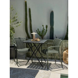 Silla apilable verde oliva Inicio GMS Shop