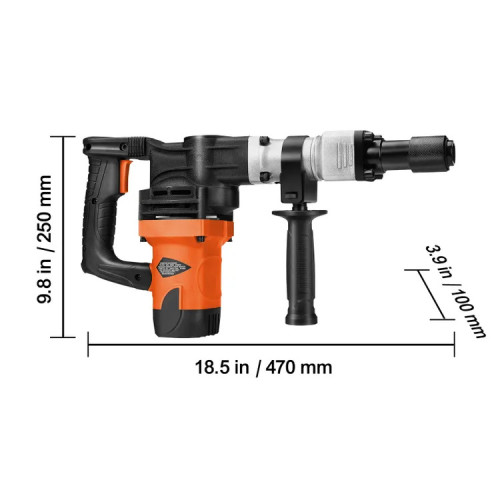 SucceBuy Pneumatic Demolition Hammer Concrete Breaker 1400W