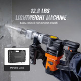 SucceBuy Pneumatic Demolition Hammer Concrete Breaker 1400W