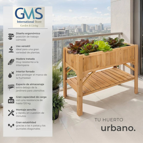Raised Planter Home GMS Shop