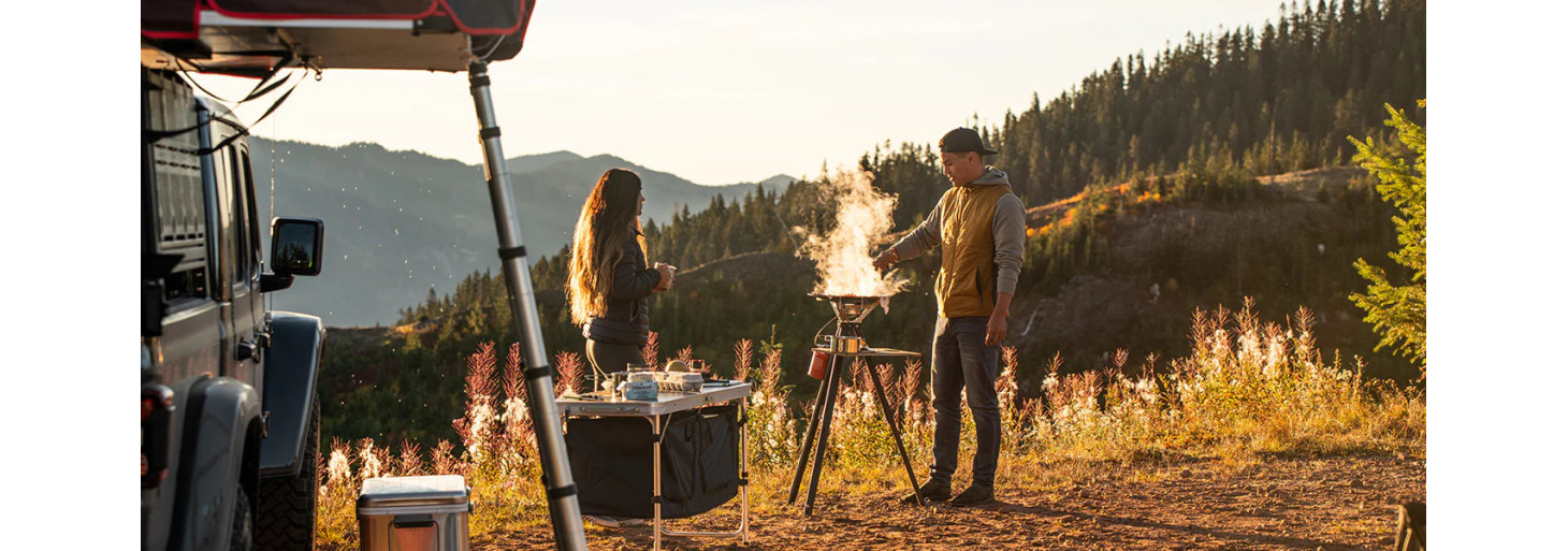Cocina de camping
